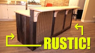 Building A Kitchen Island  Wood amp Metal [upl. by Yditsahc]