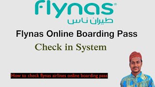 flynas online boarding pass check in system  how to check flynas online boarding pass [upl. by Kronick]