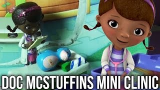 Disney Junior Doc McStuffins Mini Clinic Playset Toy Unboxing  Toy Station [upl. by Sergius]