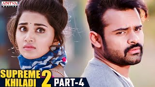 Supreme Khiladi 2 Hindi Dubbed Movie Part 4  Latest Hindi Dubbed Movies  Sai Dharam Tej  Anupama [upl. by Ahsiuqram]