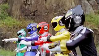 Gekiranger vs go onger henshin amp roll call [upl. by Lefton]