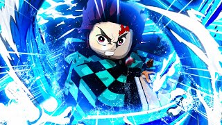 Becoming TANJIRO KAMADO In This DEMON SLAYER GAME  Roblox DemonFall [upl. by Aja]