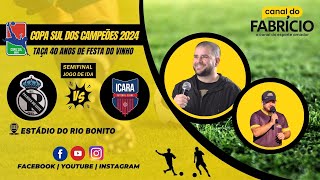 AO VIVO  RB PALHOÃ‡A X IÃ‡ARA  SEMI FINAL  COPA SUL DOS CAMPEÃ•ES 2024 [upl. by Patricia]