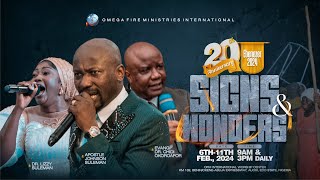 Ebenezer 2024🔥  OFM20🎊🎉 Apostle Johnson Suleman  Day1 Evening [upl. by Anyala199]