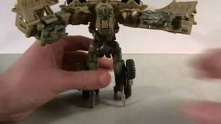 Transformers Movie 2007 Deluxe Bonecrusher Review [upl. by Axel]