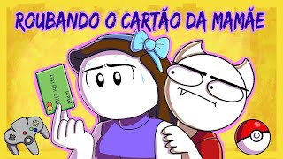 ROUBANDO O CARTÃO DA MAMÃE PTBR [upl. by Donny]