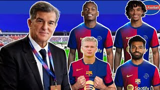 Barcelona Top 10 Transfer Target Summer 2025 🔥 Barcelona Transfers News 2025 💥 [upl. by Emelun]