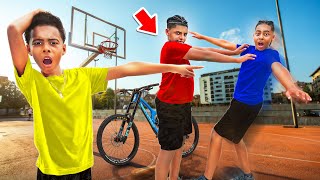 boy takes bike from kid and learns a valuable lesson what happens next is shocking TheLeeFam [upl. by Ardnik588]