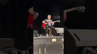 Jake Bergeron  12 years old  Blackened by Metallica metallica [upl. by Smeaj]