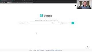 Meet Decisis Legal Research Platform [upl. by Cirted]