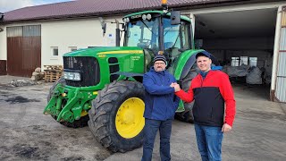 NOWY NABYTEK  JOHN DEERE 6830 PREMIUM  Powrót Traktorem Do Domu [upl. by Ettolrahs]