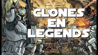 Los SOLDADOS CLON en Legends y la ORDEN 66 STAR WARS [upl. by Nylekoorb]