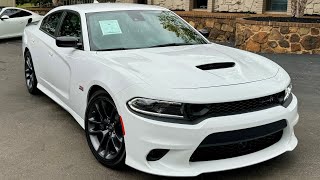 2023 Dodge Charger Scat Pack  Muscle Power in White  701433 [upl. by Adriell]