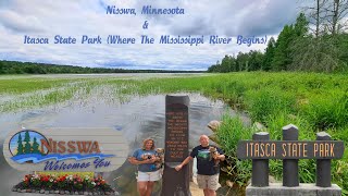 Nisswa MN amp Itasca State Park Where the Mississippi River Begins [upl. by Jablon]