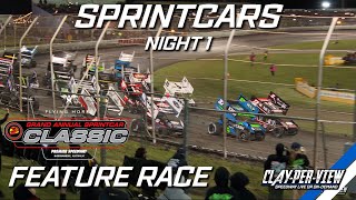 Sprintcars  Grand Annual Sprintcar Classic Night 1  Warrnambool  19th Jan 2024  ClayPerView [upl. by Ssilem]