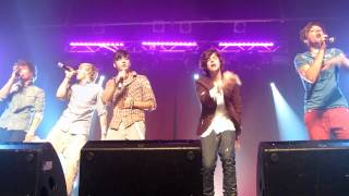 One Direction at GAY performing quotWhat Makes You Beautifulquot [upl. by Anneres945]