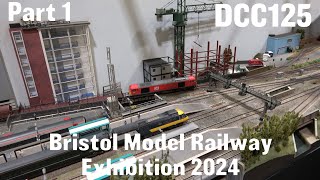 Bristol Model Railway Exhibition 2024  Part 1 [upl. by Ainuj294]