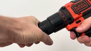 How to Use Black amp Decker Drill for Beginners [upl. by Wrdna]