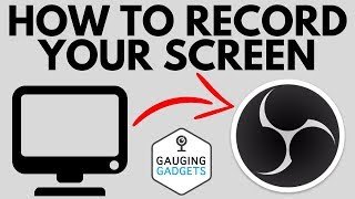 How To Record Your Computer Screen With OBS  Quick Tutorial [upl. by Phio228]