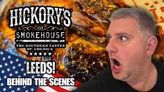 Hickorys Smokehouse Leeds  The BEST Barbecue In Yorkshire  Behind The Scenes amp More [upl. by Aihgn]