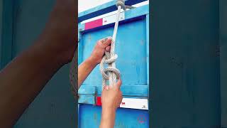 Practical Knotting Tips Easy Truck Cargo Hitch Knot [upl. by Ardnot745]