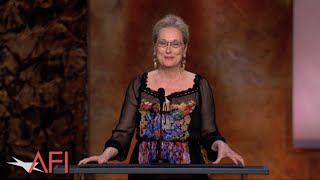 Meryl Streep salutes Jane Fonda at the 42nd AFI Life Achievement Award [upl. by Ariak810]