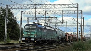 Vectron 6193274 DB Cargo z krótkim składem mieszanym w kierunku Wrocławia [upl. by Waldner]