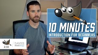 GIMP in Less Than 10 Minutes Beginners Guide [upl. by Renwick]