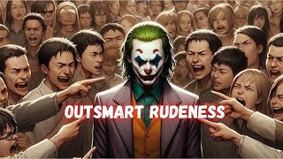 7 Psychological Hacks to handle rude people like the joker darkpsychology manipulation psychology [upl. by Gaylene]