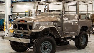 1980 Toyota Land Cruiser FJ40 Restoration Project [upl. by Rinna359]