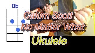 Calum Scott No Matter What Ukulele Cover [upl. by Ahsilem846]