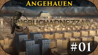 🏺🧱Nebuchadnezzar 01  Rasterbau in Mesopotamien AngehauenGameplay🇩🇪 Deutsch [upl. by Shultz]