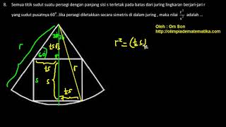 Olimpiade Matematika SMA Tingkat Kota 2017 nomor 8 [upl. by Sarchet]