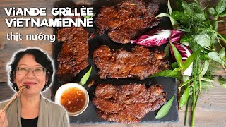 Viande Grillée Vietnamienne Thịt Nướng  Super Marinade avec Équilibre Salé Sucré beaucoup dUmami [upl. by Eniamaj957]