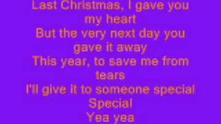 Last Christmas Lyrics [upl. by Lauter]