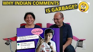 Why Indian Comments Section is Garbage  Slayy Point  REACTION [upl. by Wardieu893]