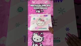 Unboxing hello kitty advent calendar hellokitty sanrio adventcalendar christmas holiday kawaii [upl. by Oijimer611]