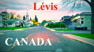 Beautiful Sunset Drive in Lévis Quebec Explore History Scenic Views amp St Lawrence River [upl. by Eilasor]