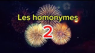 Jeux dhomonymes  Ces mots qui se ressemblent mais changent tout 2 [upl. by Awad]