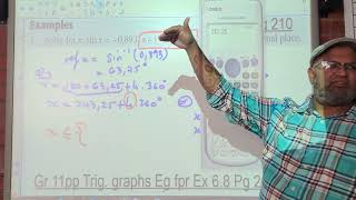 Gr 11pp Ch 6 Trigonometric graphs L8 Ex 68 [upl. by Aridni624]