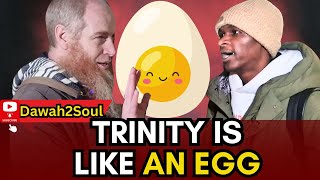 Trinity Is Like An Egg Christian Claims amp Challenges Yusuf  Stratford Dawah [upl. by Celestyna788]