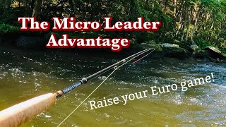 The MICRO LEADER Taking EURO NYMPHING to another level [upl. by Airalav]