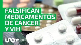 Alerta por falsificación de 3 medicamentos uno es para cáncer de mama y otro para VIH [upl. by Ken557]