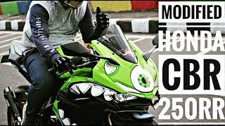 Honda CBR 250RR Modified  CBR 250 RR 2018 [upl. by Filippa]