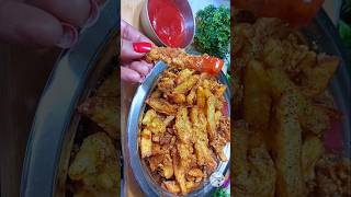 Egg French fry banane ka bilkul Aasan tarika nilujikirasoi food shortsvideo [upl. by Ennobe]