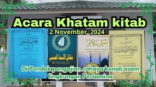 Acara Khatam kitab  asmaulhusna subscribe kajian [upl. by Orelee26]