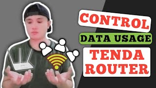 HOW TO SET SPEED LIMIT TO ALL WIFI USER  TENDA ROUTER BANDWIDTH CONTROL [upl. by Valoniah893]