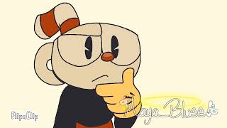 Thinking Cartoon animation test no sound rubberhose test thecupheadshow [upl. by Iloj498]