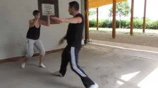 Traditional Italian Knife Fighting  private lesson  part 4 [upl. by Lleroj]