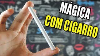 MÁGICA FÁCIL FAÇA APARECER UM CIGARRO TUTORIAL [upl. by Therese699]